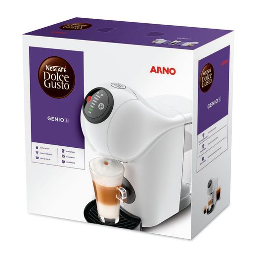 Arno Dolce Gusto Genio S Basic White Espresso Coffee Maker DGS1