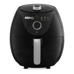 Fritadeira sem óleo Arno Airfry Easy Fry com 3,2 litros Hot Air e Cesto Removível Preta EZFP