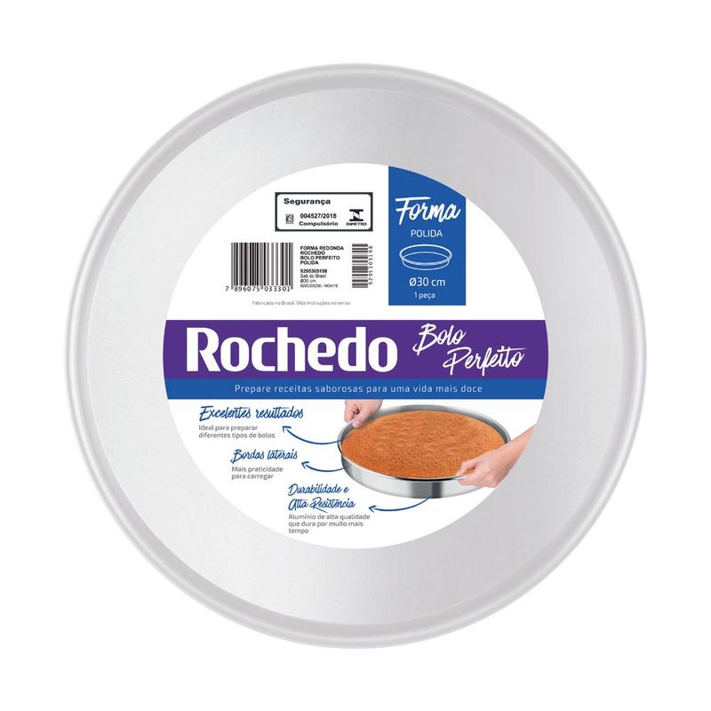 Forma-Redonda-Rochedo-Bolo-Perfeito-Polido-30cm