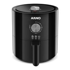 Fritadeira sem Óleo Arno Airfry Ultra com 4,2L de capacidade Preta UFRP