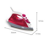 Ferro-a-Vapor-Eletrico-Arno-Steamgliss-Base-Ceramica-Rosa-FSGC---110V