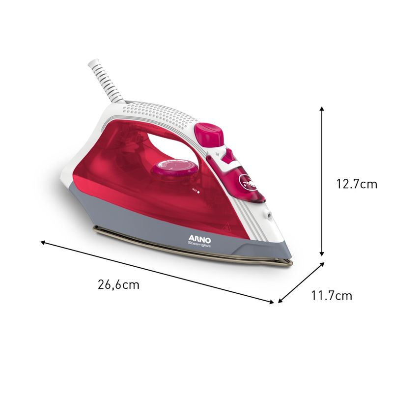 Ferro-a-Vapor-Eletrico-Arno-Steamgliss-Base-Ceramica-Rosa-FSGC---220V