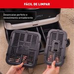 Fritadeira-sem-Oleo-Airfry-Arno-Dual-52L-31L-Inox-Digital-1800W-AFD2-127V