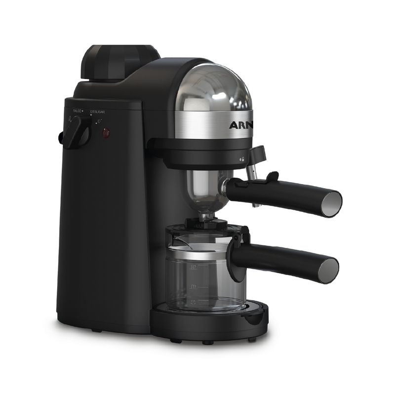 Cafeteira-Espresso-Arno-Mini-Espresso-Compacta-Inox-800W-com-bico-vaporizador-para-leite-CMME