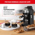 Cafeteira-Espresso-Arno-Mini-Espresso-Compacta-Inox-800W-com-bico-vaporizador-para-leite-CMME