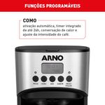Cafeteira-Filtro-Digital-Arno-New-Element-com-18L-Tubo-misturador-e-Funcoes-Programaveis-CFNE-