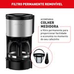 Cafeteira-Filtro-Arno-Perfectta-Inox-com-600ml-de-Capacidade-e-Jarra-de-Vidro-CFPI-