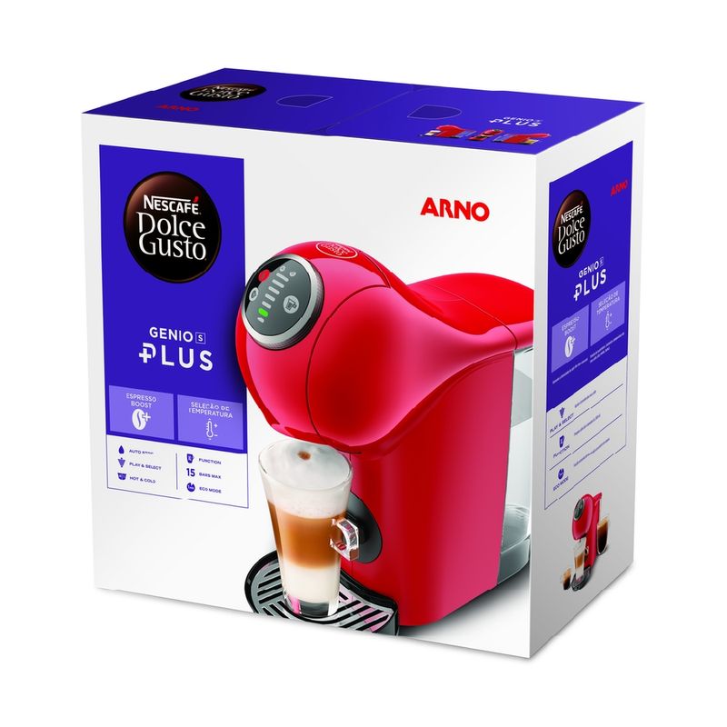 Nescafe-Dolce-Gusto-Arno-Genio-S-Plus-Multibebidas-Digital-Automatica-Vermelha-DGS3----127V