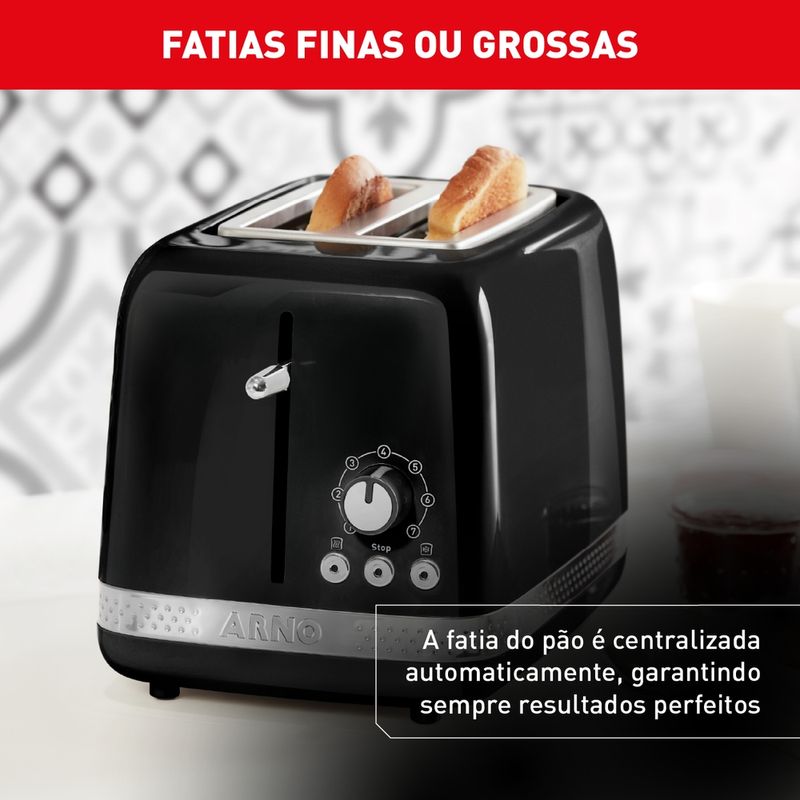 Torradeira-Arno-Soleil-com-7-niveis-de-tostagem-Preta-SPTO-127v