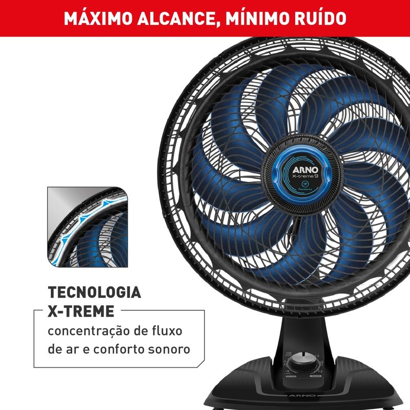 Ventilador-Arno-X-treme-9-Mesa-Repelente-40cm-VE95