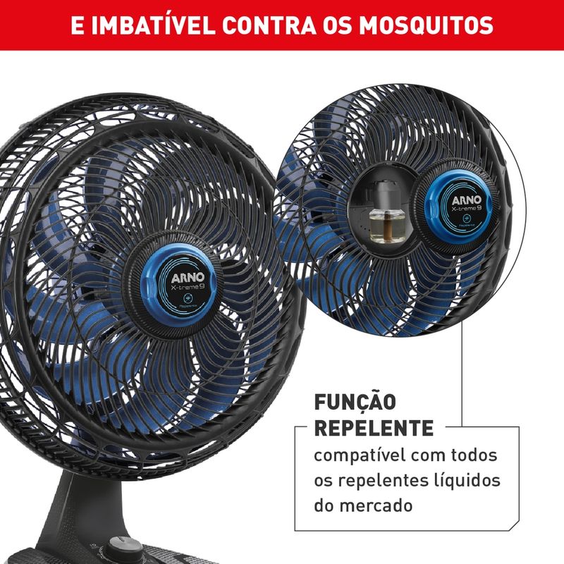 Ventilador-Arno-X-treme-9-Mesa-Repelente-40cm-VE95