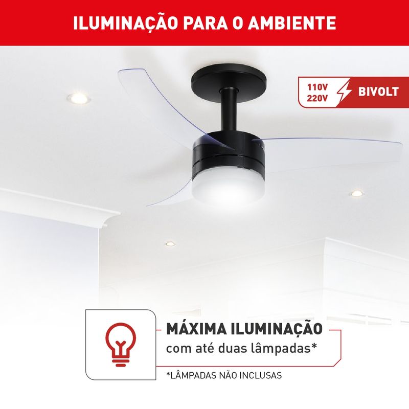 Ventilador-de-Teto-Arno-Ultimate-Bivolt-Preto-com-3-Pas-e-Controle-Remoto-VX14