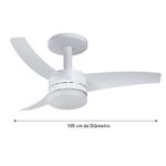 Ventilador-de-Teto-Arno-Ultimate-Bivolt-Branco-com-3-Pas-e-Controle-Remoto-VX13
