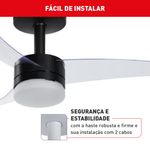 Ventilador-de-Teto-Arno-Ultimate-Bivolt-Preto-com-3-Pas-e-Controle-Remoto-VX14
