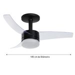 Ventilador-de-Teto-Arno-Ultimate-Bivolt-Preto-com-3-Pas-e-Controle-Remoto-VX14