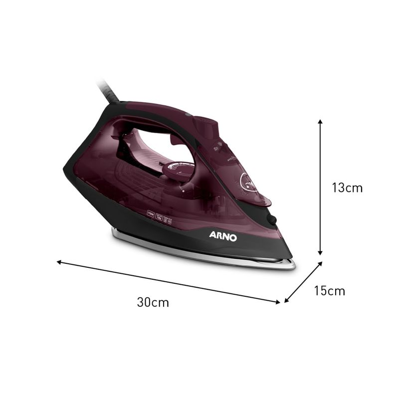 Ferro-a-Vapor-Ultragliss-com-Base-Durilium-Airglide-FMV----127V