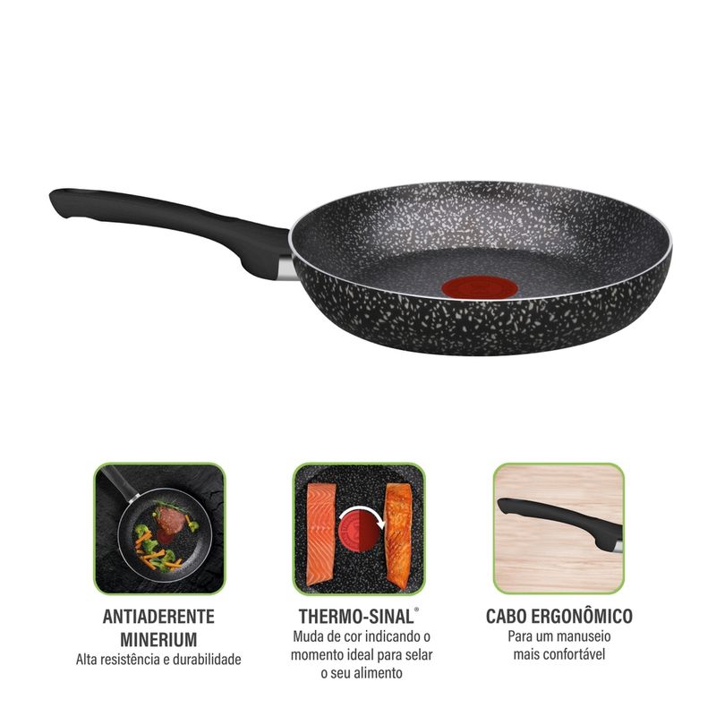Frigideira-Rochedo-Stone-Pro-24cm