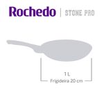 Frigideira-Rochedo-Stone-Pro-20cm