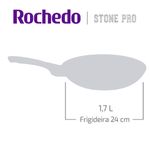 Frigideira-Rochedo-Stone-Pro-24cm