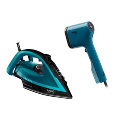Kit Arno: Ferro Ultragliss + Vaporizador Pure Pop Azul