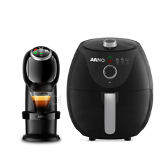 Kit Arno: Airfryer Easy Fry 3,2L + Dolce Gusto Genio S DGS2
