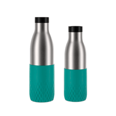 Kit Tefal: 1 Garrafa Térmica Tefal Verde 500ml + 1 Garrafa Térmica Tefal Verde 700ml