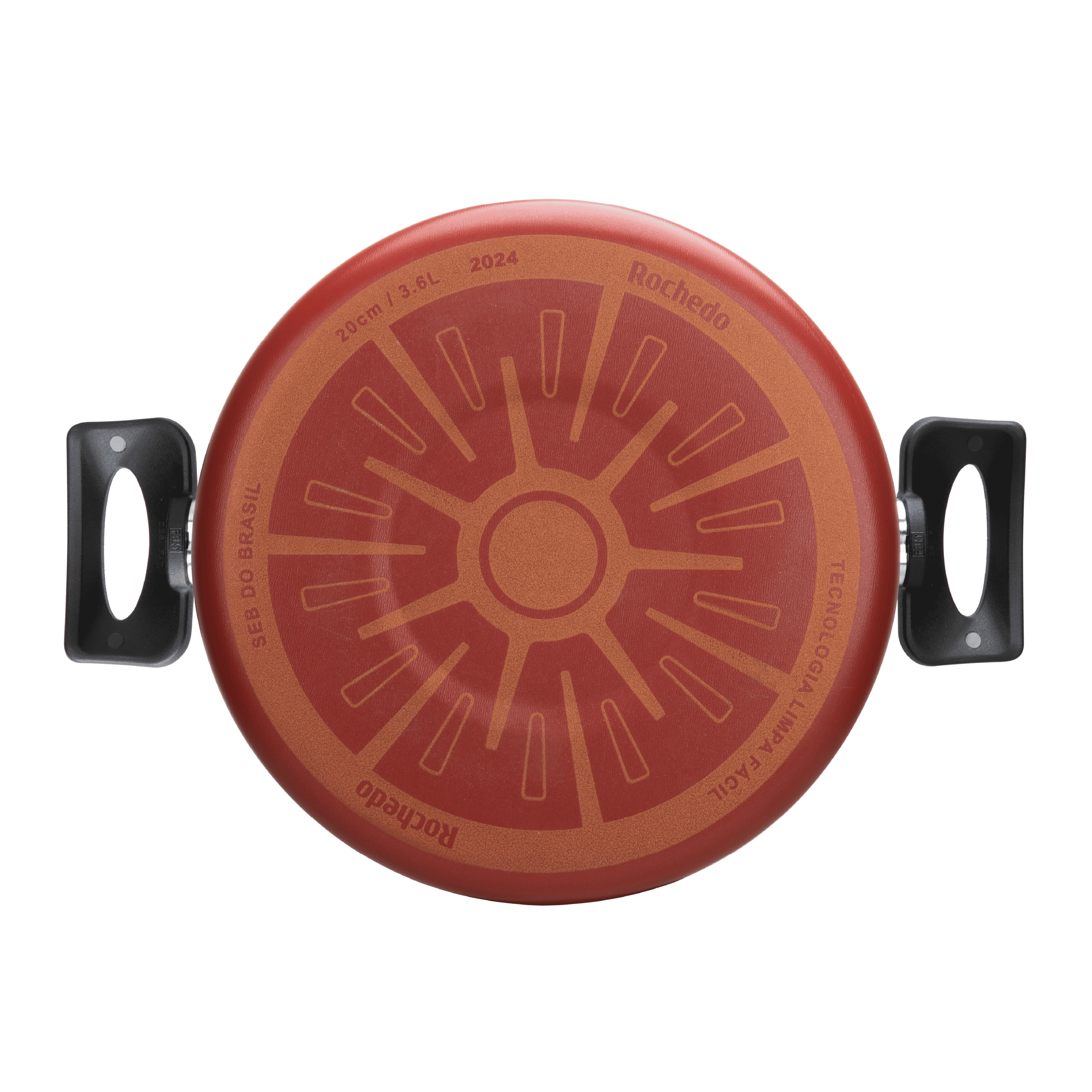 Caçarola Rochedo Facilita Vermelho 20cm