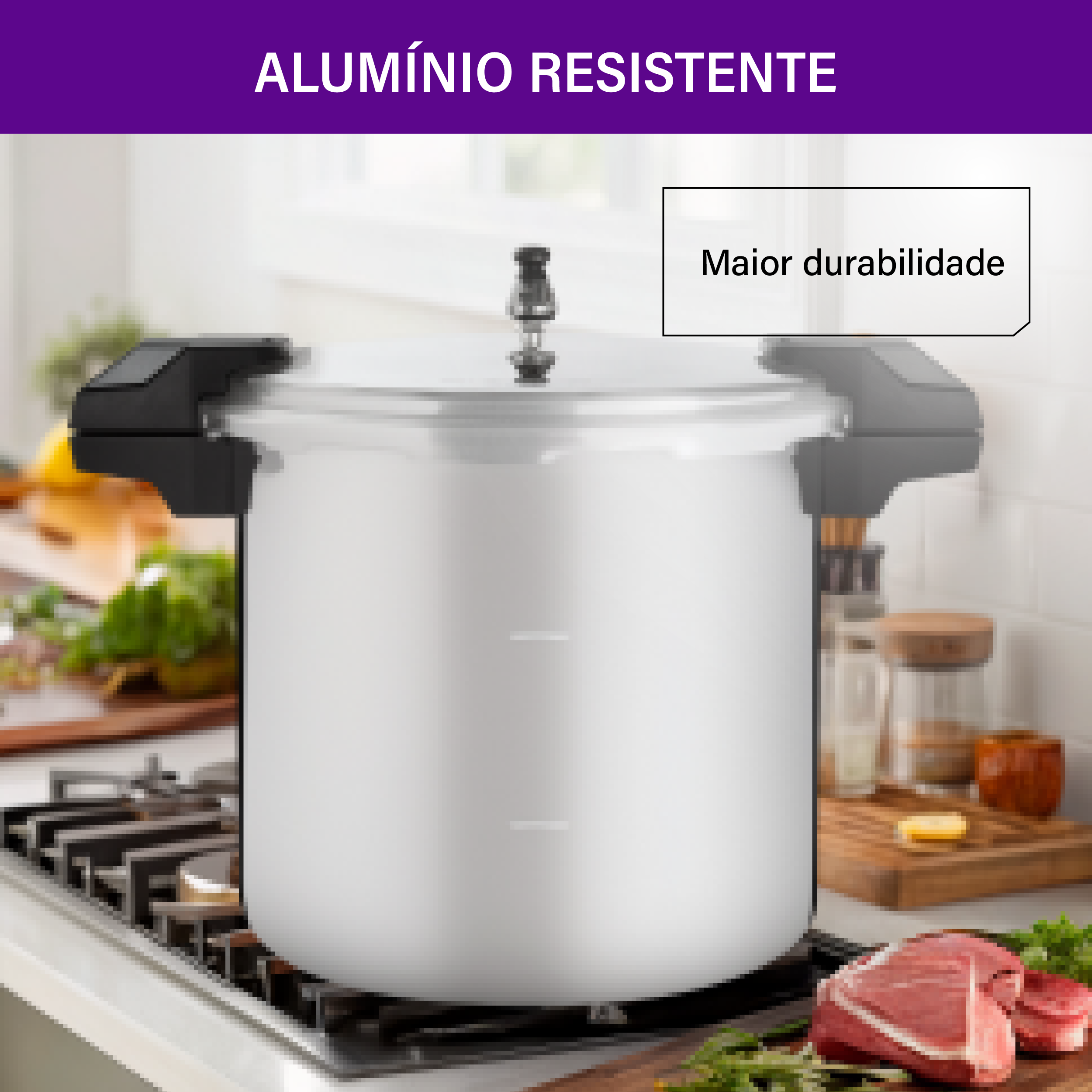 Panela de Pressão de Alta Capacidade Rochedo Pro 20L