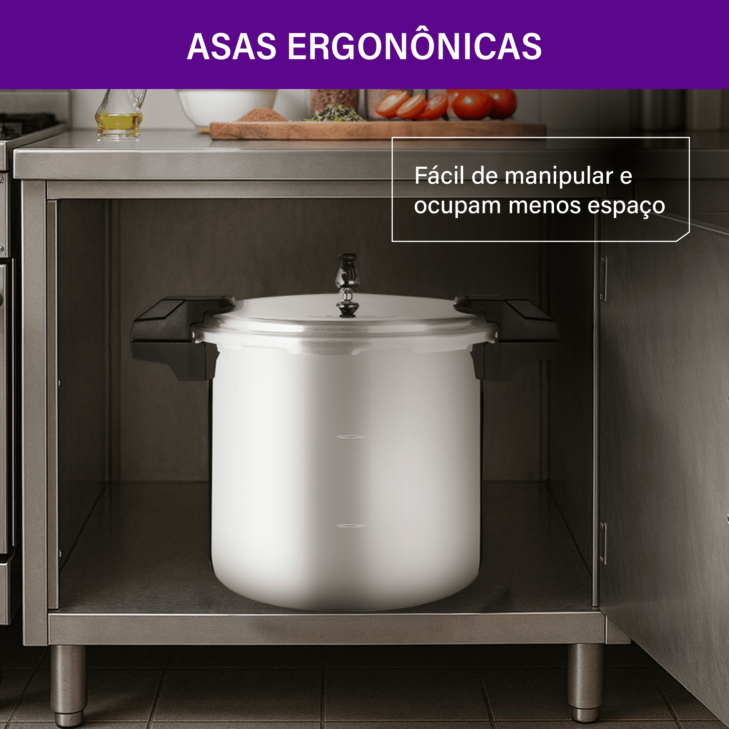 Panela de Pressão de Alta Capacidade Rochedo Pro 20L