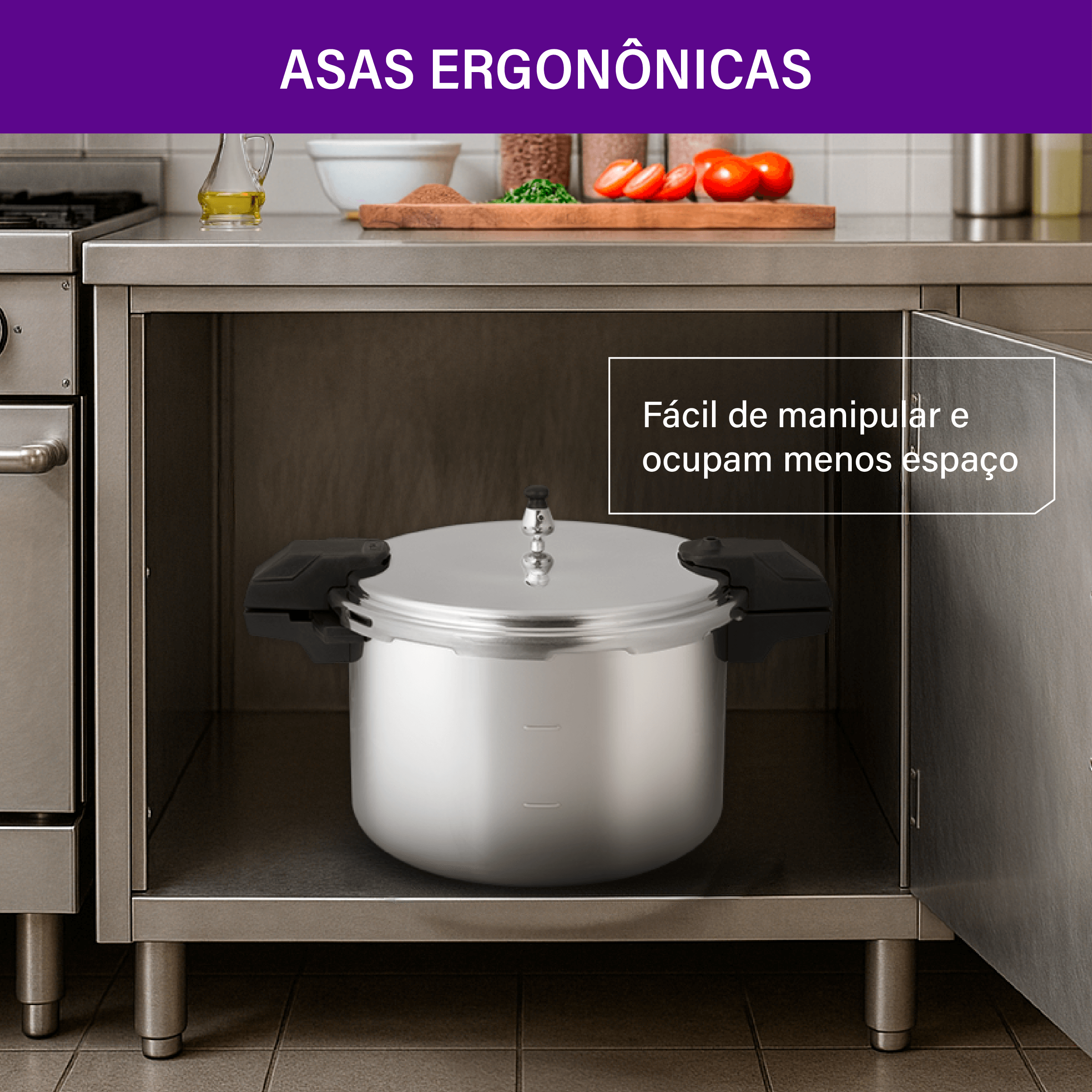 Panela de Pressão de Alta Capacidade Rochedo Pro 15L