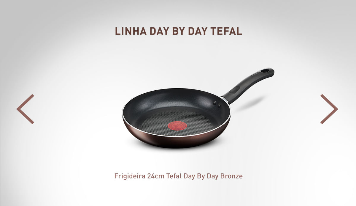 Wok 28cm Tefal Day By Day Bronze | Tefal